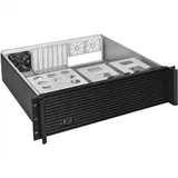 Серверный корпус ExeGate Pro 3U450-08 RM 19", высота 3U, глубина 390, без БП, USB