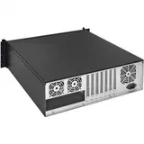 Серверный корпус ExeGate Pro 3U450-08 RM 19", высота 3U, глубина 390, без БП, USB