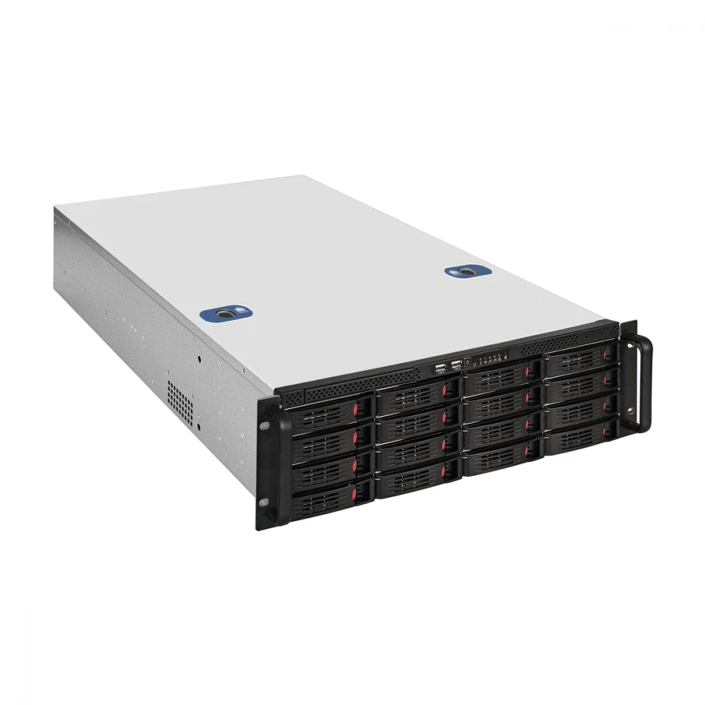 Серверный корпус ExeGate Pro 3U660-HS16 <RM 19", высота 3U, глубина 660, БП 2U-500ADS,16xHotSwap, USB>