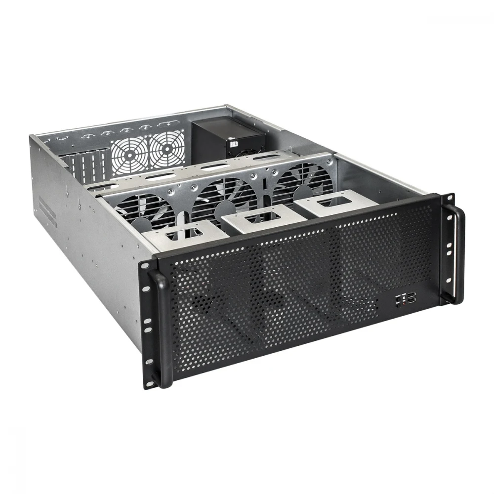 Серверный корпус ExeGate Pro 4U650-18 <RM 19", высота 4U, глубина 650, БП 1200RADS, USB>