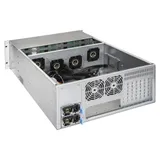 Серверная платформа ExeGate Pro 4U660-HS24 RM 19", высота 4U, глубина 660, Redundant БП 2x1000W, 24xHotSwap, USB