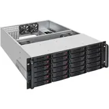 Серверная платформа ExeGate Pro 4U660-HS24 RM 19", высота 4U, глубина 660, Redundant БП 2x1200W, 24xHotSwap, USB