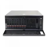 Серверный корпус/ Server case FL-T4UHS835E, 4U/Tower, max MB dimensions 15.2"x13.2", 8x2,5"/3,5 hotswap HDD bays, support 1xSlimODD (optional), SATA/SAS/NVME Tri-mode Backplane, 3x12038 int. fan, 2x