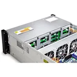 Серверный корпус/ Gooxi RMC4124-670-HSE-D 4U 24bay chassis ,Expander backplane rear 2*2.5"SAS/SATA 1300W 1+1 EU power cables rail kit