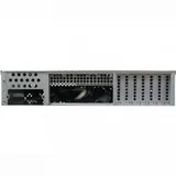 Procase ES204XS-SATA3-B-0 Корпус 2U Rack server case (4 SATA III/SAS 12Gbit hotswap HDD), черный, без блока питания, глубина 400мм, MB 12"x13"