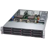 Supermicro SuperChassis 2U 826BE1C-R920LPB/ noHDD(12)LFF/ noHDD(2)SFF(opt+MCP-220-82609-0N)/ 7xLP/ 2x920W Platinum(13.68"x13",12"x13" with rear 2.5" HDD)E-ATX/ Expander Backplane(1xminiSAS SFF-8643)
