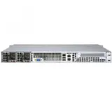 Supermicro Chassis CSE-813MF2TQC-R804CB, 1U, 4 x 3.5" hot swap bays, 1 x FHFL expansion slot, 800W Platinum RPS