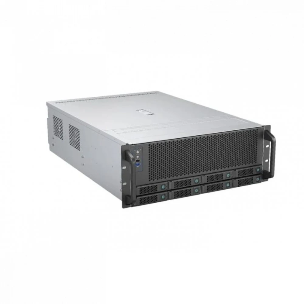Серверный корпус/ Server case YCC YRM-46508A0, 4U, E-ATX, 8x3,5"/2,5" hotswap HDD bays, SAS/SATA 12GB/s minisasHD backplane, 3x12038 PWM front fans, 2x8038 PWM rear fans, 2xUSB 3.0, 11xFHFL PCIe slo
