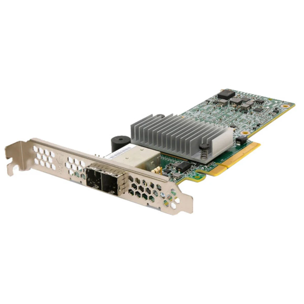 LSI MegaRAID SAS 9380-8E (LSI00438 / 05-25528-04) PCIe 3.0 x8 LP, SAS/SATA 12G, RAID 0,1,5,6,10,50,60, 8port(2*ext SFF8644), Cache 1GB, 3108ROC (003358)