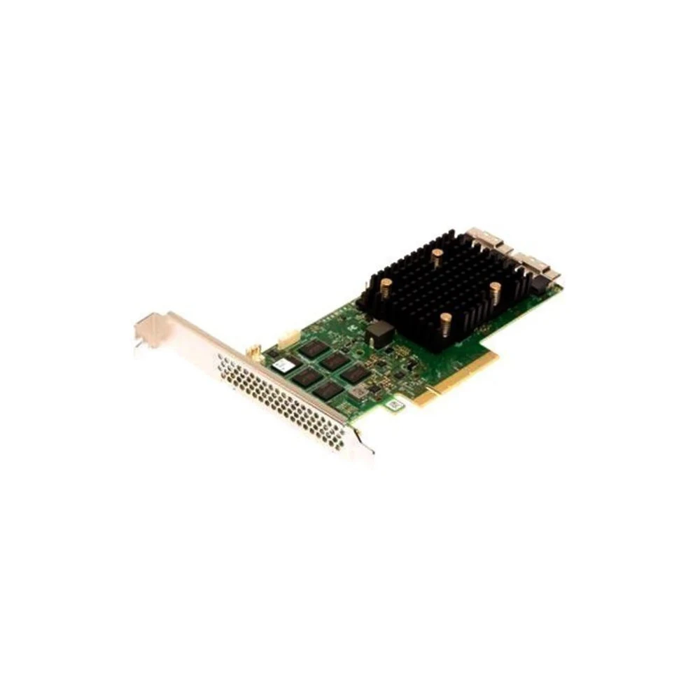 Контроллер Broadcom/LSI 9500-16i SGL (05-50077-02) (PCIe v4 x8 LP) Tri-Mode SAS/SATA/NVMe 12G HBA, 16port(2xint SFF8654), 3816 IOC, RTL, 1 year (05-50