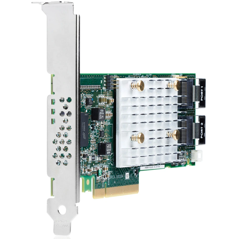 HPE Smart Array P408i-p SR Gen10/2GB Cache(no batt. Incl.)/12G/2 int. mini-SAS/PCI-E 3.0x8(HP&LP bracket)/RAID 0,1,5,6,10,50,60 (requires P01366-B21)