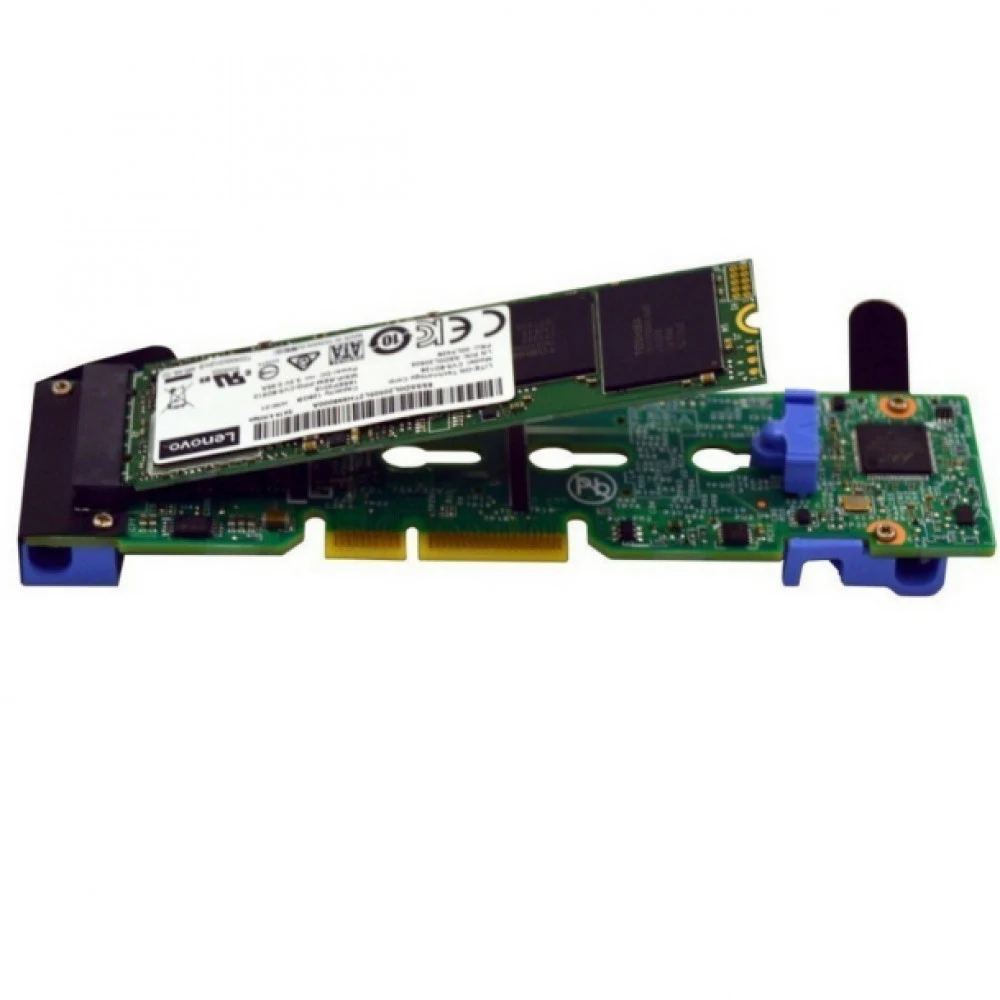 Комплектующие корпусов Kit Lenovo Lenovo ThinkSystem M.2 SATA 2-Bay RAID Enablement Kit