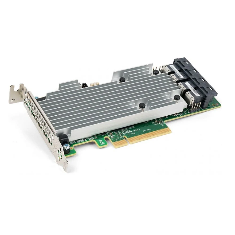 контроллер Broadcom Controller 9361-16I (05-25708-00) (PCI-E 3.0 x8, LP), QIG, LP bracket, SGL SAS 12G, RAID 0,1,5,6,10, 50,60, 16port (4*intSFF8643), 2GB onboard, каб.отдельно, 1 year