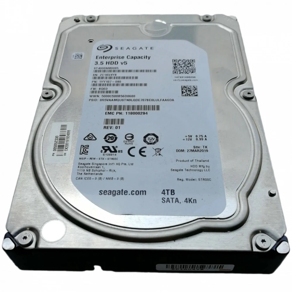 Жесткий диск EMC 4TB 7.2K 3.5 6G SATA Isilon A200 H400 H500 [005052330]