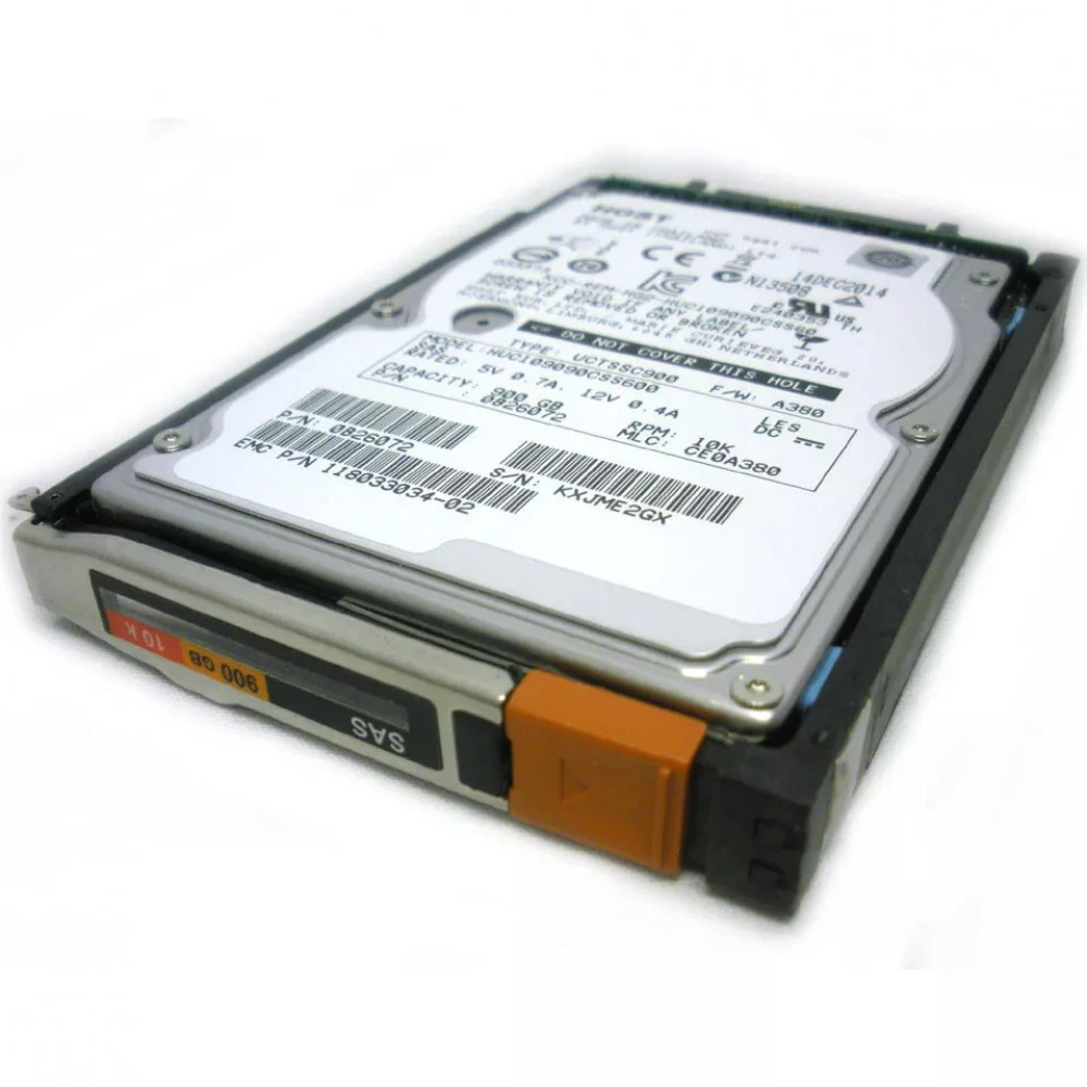 Жесткий диск EMC 900GB 10K 2.5in 6G SAS HDD for VNX5200 VNX5400 VNX5600 VNX5800 VNX7600 VNX8000 [V4-2S10-900], V4-2S10-900 005049206 005049925 005050349 005049951 005049809 005050701 005050704 00505