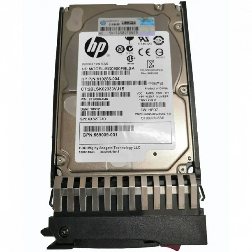 Жесткий диск HP 900GB 10K SFF 6G M6625 SAS SPS-DRV [QR478A], QR478A 665749-001