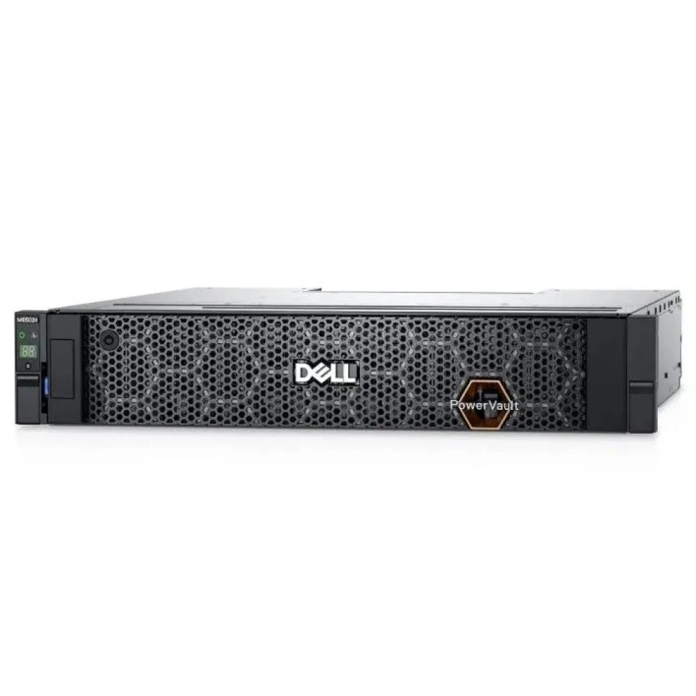 Хранилище Dell/ME5024/25Gb iSCSI 8 Port Dual Controller/6x1.92Tb SAS RI SSD/2U Rack Rails/Bezel/2x580W 210-BBOO_ME5024AFA