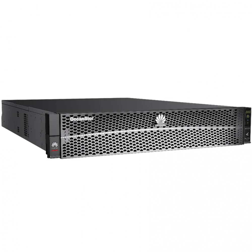 Система хранения данных (не укомплектована дисками), Huawei, 5120-S-S-64G-AC 2408-001, OceanStor 5120, 2U, Dual Controllers, SAS, AC\240V HVDC, 64GB Cache, 8*1Gb ETH, 4*10Gb ETH (Including Multi-Mod