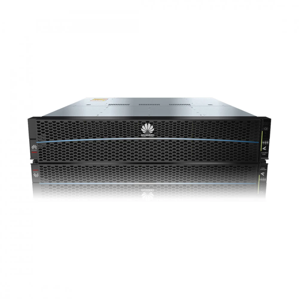 Система хранения данных (не укомплектована дисками), Huawei, 5220-S-L-96G-AC, OceanStor 5220, 2U, Dual Controllers, SAS, AC\240V HVDC, 96GB Cache, 8*1Gb ETH, 4*10Gb ETH (Including Multi-Mode SFP+),