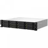QNAP SMB 2U/12bay QC 2,0GhzCPU/8Gb(upto16Gb)/upto 24HDD with TL-R1200S-RP/SATA(3,5" 2,5")/ 4xUSB/1xExp.slot/2x2,5Gb/1xHDMI/iSCSI/2xPS/no rail/3YW TS-1264U-RP-8G-EU-RU