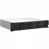 QNAP SMB 2U/12bay QC 2,0GhzCPU/8Gb(upto16Gb)/upto 24HDD with TL-R1200S-RP/SATA(3,5" 2,5")/ 4xUSB/1xExp.slot/2x2,5Gb/1xHDMI/iSCSI/2xPS/no rail/3YW TS-1264U-RP-8G-EU-RU