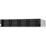 SMB QNAP TS-1273AU-RP-8G NAS 12 HDD trays, 2x 2.5 GbE, rackmount, 2 PSU. 4-core AMD V1500B 2,2 GHz , RAM 8 GB (8 GB UDIMM DDR4 (1 x 8 GB) up to 32 GB (2 x 16 GB)). W/o rail kit RAIL-B02