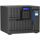 SMB QNAP TS-1655-8G NAS 16-Bay (12x 3.5"/2.5" HDD/SSD bays + 4x 2.5" SSD bays + 2x M.2 2280 SATA slots), Intel Atom C5125 8-core processor, 2.8GHz, 8 GB DDR4 (1 x 8 GB) up to 128 GB (4 x 32 GB), 2x