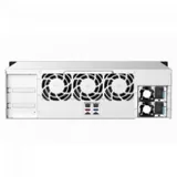 SMB QNAP TS-1673AU-RP-16G NAS 16 HDD trays, 2x 2.5 GbE, rackmount, 2 PSU. 4-core AMD V1500B 2,2 GHz,,RAM 16 GB (1 x 16 GB) up to 32 GB (2 x 16 GB). W/o rail kit RAIL-B02
