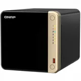 Сетевое оборудование QNAP TS-464-8G EU-RU Сетевой RAID-накопитель, 4 отсека 3,5"/2,5", 2 слота M.2 2280 NVMe, 2 порта 2,5 GbE BASE-T, HDMI-порт. Intel Celeron N5105/N5095 2,0 ГГц (2,9 ГГц), 8 ГБ DDR