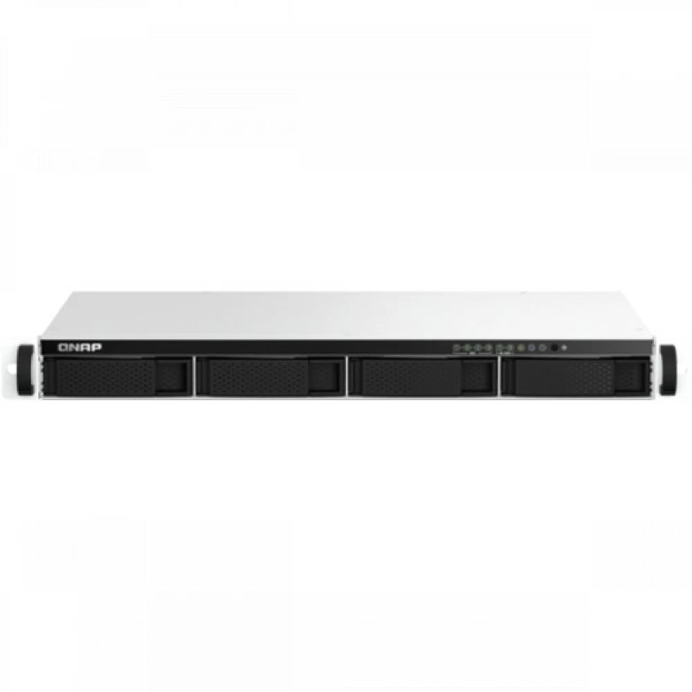Сетевое хранилище без дисков QNAP SMB TS-464eU-8G NAS 4 HDD trays, rackmount 1U, 1 PSU. 4-core Intel Celeron N5105/N5095 2.0-2.9 GHz, 8 GB RAM, 2x2.5GbE, 2xUSB 3.2 Gen 2 (10Gbps), 2xUSB 2.0, 1xHDMI,