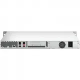 SMB QNAP TS-464U-8G NAS 4 HDD trays, rackmount 1U, 1 PSU. 4-core Intel Celeron N5105/N5095 2.0-2.9 GHz, 8 GB RAM MAX, 2x2.5GbE, 2xUSB 3.2 Gen 2 (10Gbps), 2xUSB 2.0, 1xHDMI, PCIe Gen 3 x2 , W/o rail