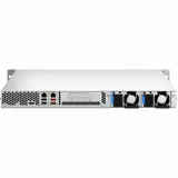 Сетевое хранилище без дисков SMB QNAP TS-464U-RP-8G NAS 4 HDD trays, rackmount 1U, 2 PSU. 4-core Intel Celeron N5105/N5095 2.0-2.9 GHz, 8 GB RAM MAX, 2x2.5 Gigabit Ethernet, 4xUSB, 1xHDMI . PCIe Gen