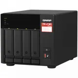 SMB QNAP TS-473A-8G NAS, 4-tray w/o HDD, 2xM.2 SSD Slot. Quad-сore AMD Ryzen Embedded V1500B 2.2 GHz, 8GB DDR4 (1 x 8GB) up to 64GB (2 x 32GB), 2x 2.5 Gigabit LAN