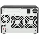 Сетевой RAID-накопитель, 6 отсеков 3,5"/2,5", 2 порта 2,5 GbE BASE-T, 2 слота M.2 NVMe, AMD Ryzen V1500B 2,2 ГГц, 8 ГБ DDR4.