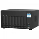 SMB QNAP TS-832PX-4G 8-Bay NAS, AL324 64-bit quad-core 1.7GHz, 4GB DDR4 SODIMM RAM (up to 1x16 GB), 8 x 3.5"/ 2.5" drive slots, 2 x 10GbE SFP+ LAN, 2 x 2.5 GbE LAN, 3 x USB 3.2, PCIe slot Gen.2 x 2,
