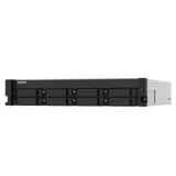 SMB QNAP TS-832PXU-4G 8-Bay AL324 quad-core 1.7 GHz 2U rackmount NAS, 4GB DDR4 UDIMM RAM (max 1x16GB), SATA 6Gb/s, 2x 10GbE SFP+ LAN, 2x2.5 GbE LAN, 1x PCIe Gen2 x2 slot. W/o RAIL-B02