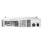 SMB QNAP TS-832PXU-4G 8-Bay AL324 quad-core 1.7 GHz 2U rackmount NAS, 4GB DDR4 UDIMM RAM (max 1x16GB), SATA 6Gb/s, 2x 10GbE SFP+ LAN, 2x2.5 GbE LAN, 1x PCIe Gen2 x2 slot. W/o RAIL-B02