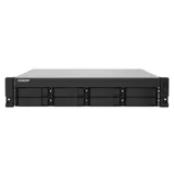 SMB QNAP TS-832PXU-RP-4G 8-Bay 2U rackmount NAS, AL324 quad-core 1.7 GHz,, 1x4GB DDR4 RAM (max 1x16GB), SATA 6Gb/s, 2x 10GbE SFP+ LAN, 2x 2.5 GbE LAN, 2xPSU. W/o RAIL-B02