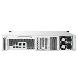 SMB QNAP TS-832PXU-RP-4G 8-Bay 2U rackmount NAS, AL324 quad-core 1.7 GHz,, 1x4GB DDR4 RAM (max 1x16GB), SATA 6Gb/s, 2x 10GbE SFP+ LAN, 2x 2.5 GbE LAN, 2xPSU. W/o RAIL-B02