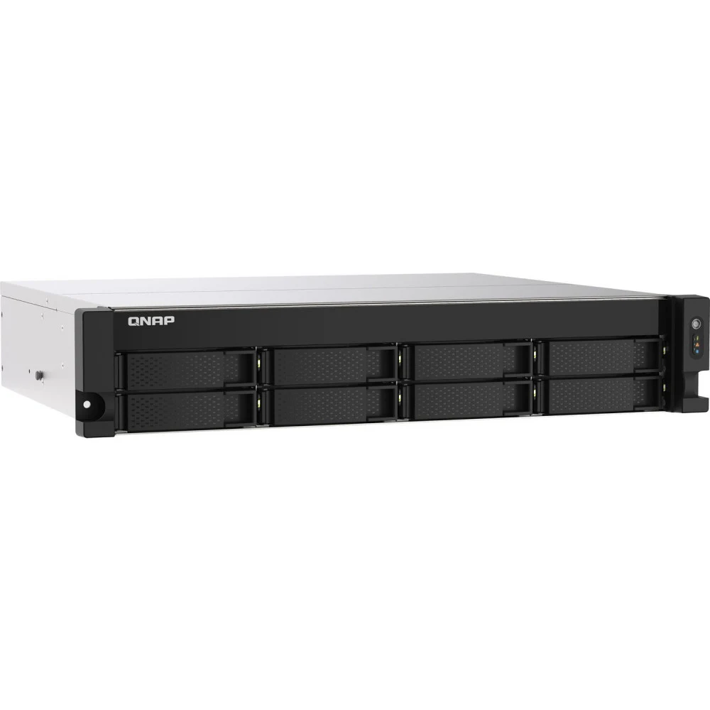 Сетевое оборудование QNAP TS-853DU-RP-4G EU-RU Сетевой RAID-накопитель, 8 отсеков 3,5"/2,5", 2 порта 2,5 GbE BASE-T, HDMI-порт, стоечное исполнение, 2 блока питания. Intel Celeron J4125 2,0 ГГц (2,7