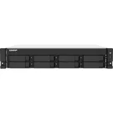 Сетевое оборудование QNAP TS-853DU-RP-4G EU-RU Сетевой RAID-накопитель, 8 отсеков 3,5"/2,5", 2 порта 2,5 GbE BASE-T, HDMI-порт, стоечное исполнение, 2 блока питания. Intel Celeron J4125 2,0 ГГц (2,7