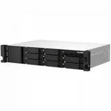 Сетевое хранилище без дисков SMB QNAP TS-873AeU-RP-4G NAS 8 HDD trays, 2x 2.5 GbE. 64-bit 4-core AMD V1500B 2,2 GHz, 4 GB. RAM (1*4 GB) up to 32GB (2*16 GB), 2 x M2 2280 (PCIe Gen3 x 1), 2xPSU W/o r