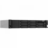 Сетевое хранилище без дисков SMB QNAP TS-873AeU-RP-4G NAS 8 HDD trays, 2x 2.5 GbE. 64-bit 4-core AMD V1500B 2,2 GHz, 4 GB. RAM (1*4 GB) up to 32GB (2*16 GB), 2 x M2 2280 (PCIe Gen3 x 1), 2xPSU W/o r