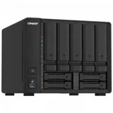 SMB QNAP TS-932PX-4G 9-Bay NAS, 5 x 3.5" and 4 x 2.5" drive slots, Alpine AL324 ARM quad-core 1.7GHz, 4 GB DDR4 (1x 4 GB) up to 16 GB (1 x 16 GB), 2 x 10GbE SFP+, 2 x 2.5 GbE LAN