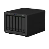 Synology DS620slim DC2,0GhzCPU/2Gb(upto6)/RAID0,1,10,5,6/up to 6HDDs SATA 2,5'/2xUSB 3.0/2xGigEth/iSCSI/2xIPcam(up to 25)/1xPS/2YW