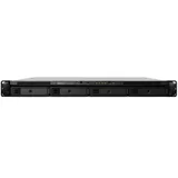 Synology Rack 1U,QC 2.2GHz CPU/8GB(upto64GB)/RAID 0,1,10,5,6,F1/upto4 HS HDD(3.5"/2.5"SATA)or2xM.2 2280 NVMe/SATA SSD(upto16withRX1217/RX1217RP)/2xUSB/4GbE(+1Expslot)/iSCSI/2xIPcam(upto75)/2xPS/nora