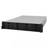 Synology (Rack2U) 6C2,2Ghz/8Gb(64)/RAID0,1,10,5,6/up to12HP HDDs SATA(3,5'or2,5')up to 36 with 2xRX1217(RP)/2xUSB/4xGE/2xPCIe/iSCSI/2xIPcam(up to 75)/2xRPS/no rail/5YW repl RS3617RPxs
