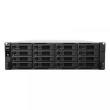Synology (Rack3U) 8C2,1Ghz/16Gb (64)/RAID0,1,10,5,6/upto16HP HDDs SATA(3,5'or2,5')upto 40 with 2xRX1217(RP)/2xUSB/4xGE+2x10GE/2xPCIe/iSCSI/2xIPcam(upto90)/2xRPS/no rail/5YW' repl RS4017xs+