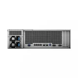 Synology (Rack3U) 8C2,1Ghz/16Gb (64)/RAID0,1,10,5,6/upto16HP HDDs SATA(3,5'or2,5')upto 40 with 2xRX1217(RP)/2xUSB/4xGE+2x10GE/2xPCIe/iSCSI/2xIPcam(upto90)/2xRPS/no rail/5YW' repl RS4017xs+