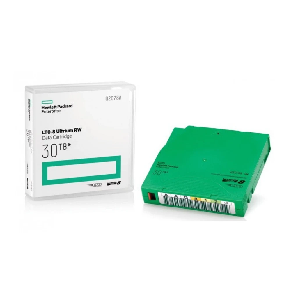 ленточный картридж HPE LTO-8 Ultrium 30TB RW Data Cartridge (without label)